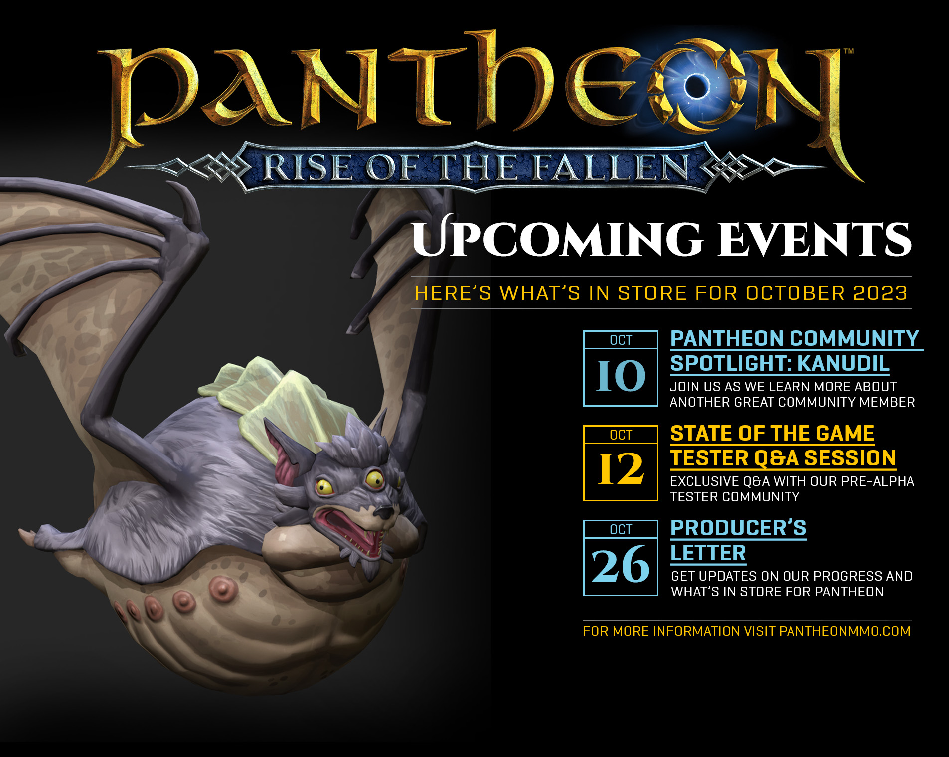 October 2023 Pantheon Content Calendar
