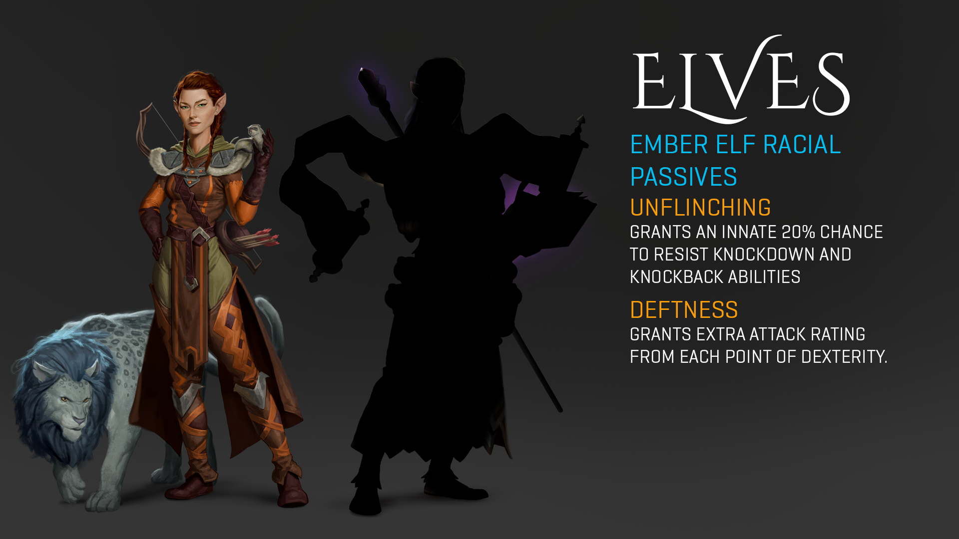 2019-Oct 30: Ember Elf racial passives listed with concept art