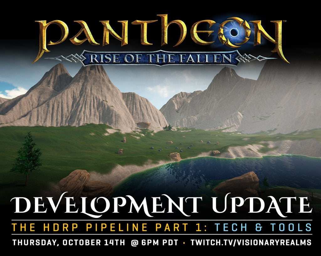 2021-Oct 12: promo with screenshot of work-in-progress HDRP terrain