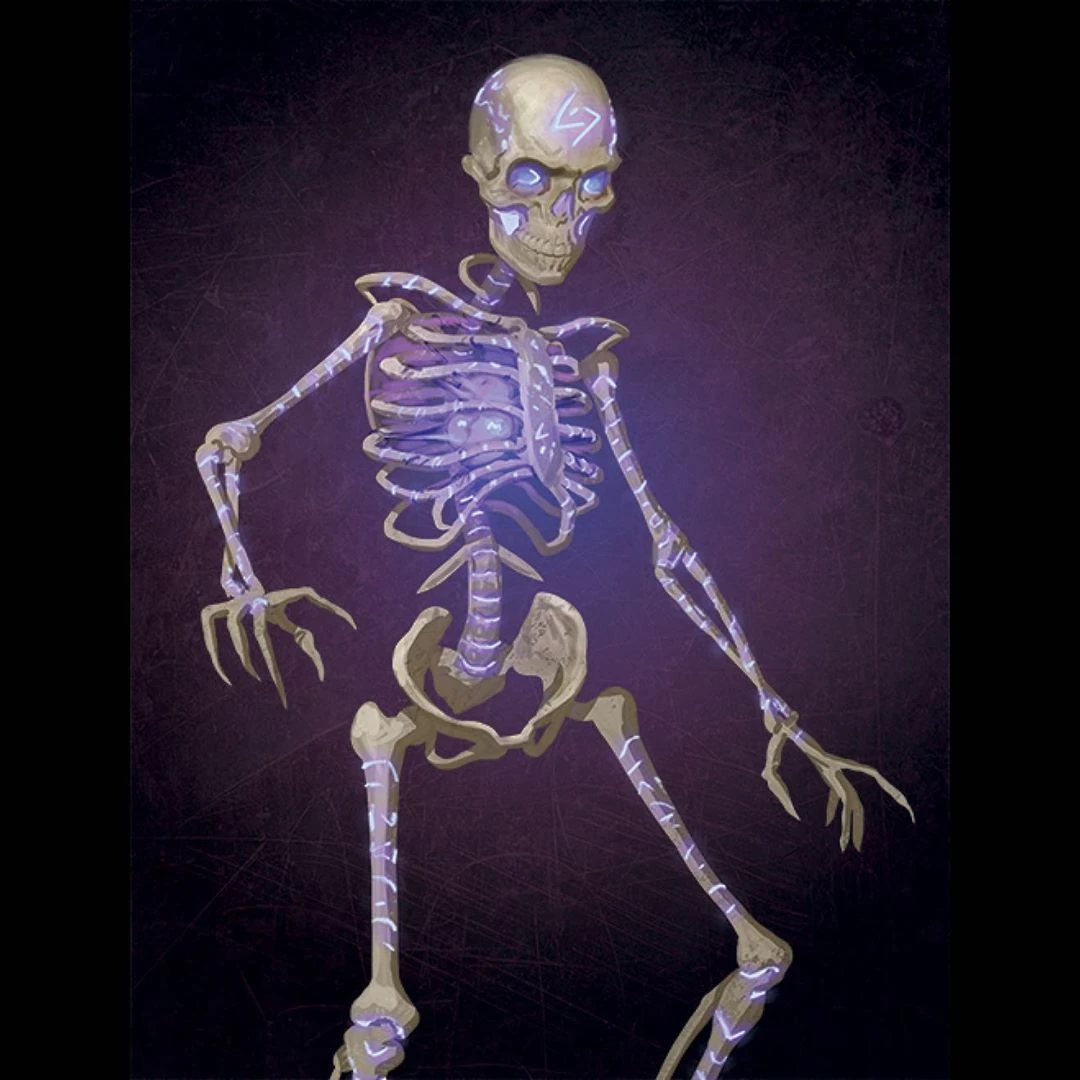 2019-May 22: concept art of a skeleton NPC