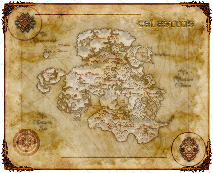 2014-Jan 13: concept map of the continent of Celestius